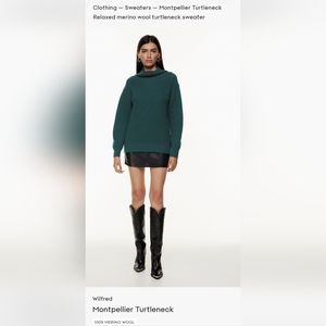 Periwinkle Montpellier Turtleneck